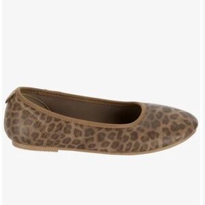 Carter's Little Girls' Leopard Print Dressy Flat Shoes Sz-13